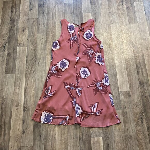 Wild Fable Sleeveless Mini Tropical Floral Dress - Picture 2 of 8